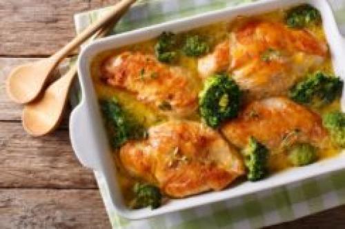 Диетический рецепт брокколи в духовке. Брокколи, запеченная с сыром в духовке