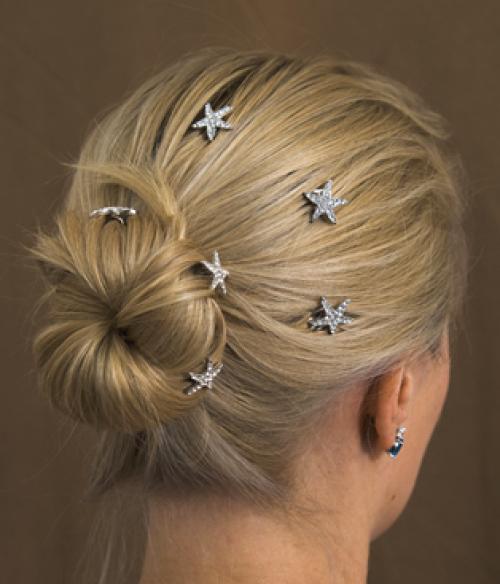 Прически с заколкой крокодильчик. Заколки для волос