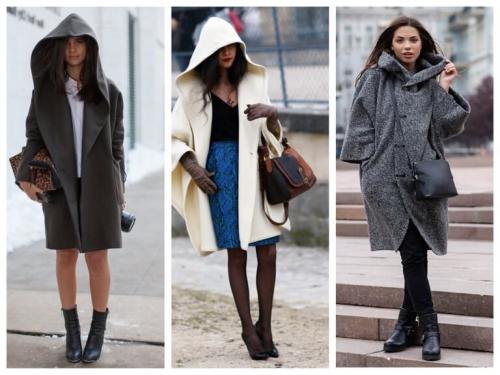 Пальто оверсайз. С чем носить женское пальто оверсайз — фото модных образов