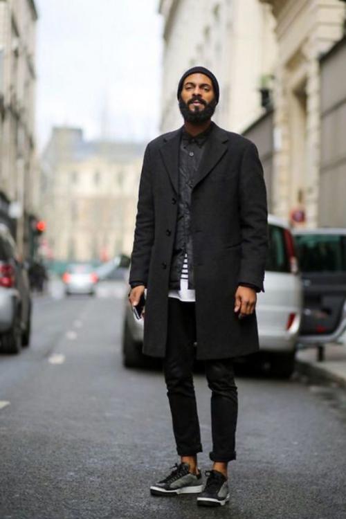 С чем носить пальто мужского кроя. С чем носить мужское пальто