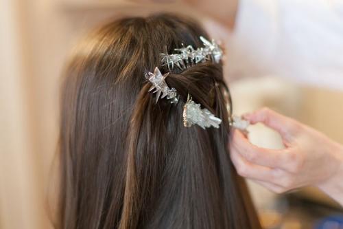 Заколки для коротких волос. Идеи с заколками «автомат» 17 Заколки для коротких волос. Идеи с заколками «автомат» 17