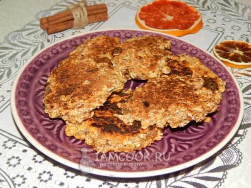 Диетическое овсяное печенье-на сковороде. Овсяное печенье на сковороде