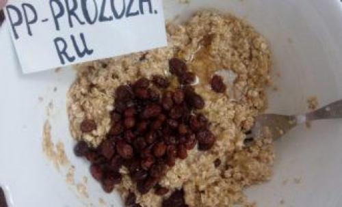 Овсяное печенье-из овсяных хлопьев пп рецепт. Овсяное пп печенье