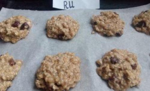 Овсяное печенье-из овсяных хлопьев пп рецепт. Овсяное пп печенье