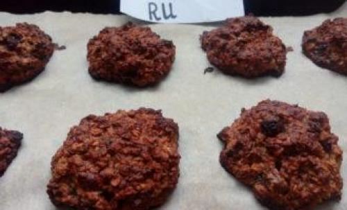 Овсяное печенье-из овсяных хлопьев пп рецепт. Овсяное пп печенье