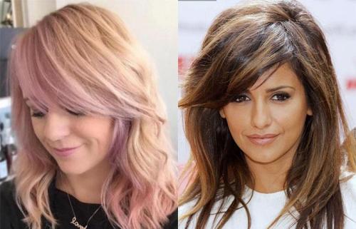 Челка на средние волосы. Как выбрать челку на средние волосы? 24