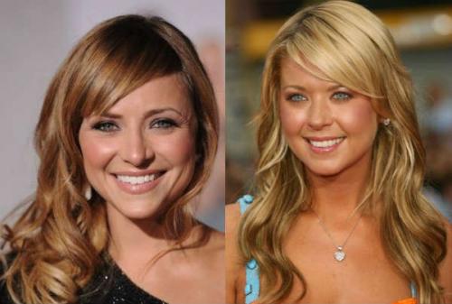 Косая челка