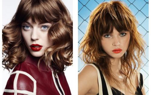 Челка на средние волосы. Как выбрать челку на средние волосы? 01