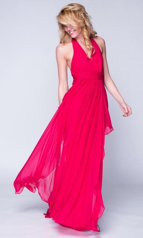 Малиновое платье с чем носить. Модные тенденции 2019 года