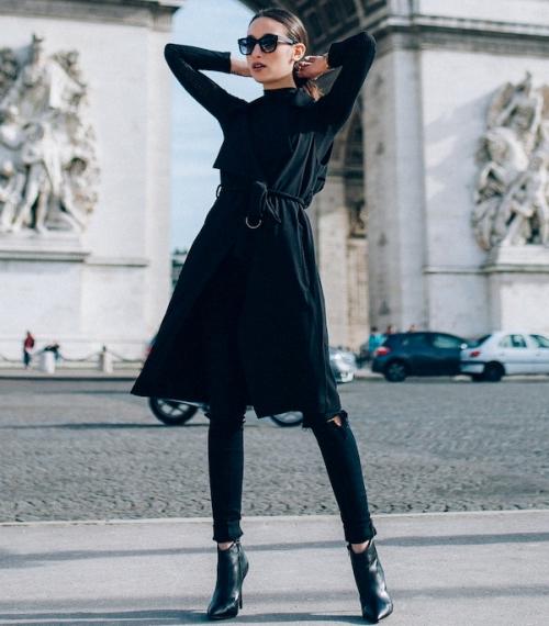 С чем носить джинсовое платье 2020. Как правильно носить платье   с джинсами: тренды 2020 с фото