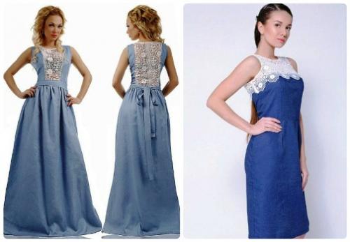 С чем носить джинсовое платье осенью. С чем носить джинсовые платья осенью: 4 стильных и теплых наряда 28