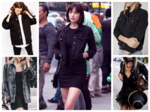 Черную куртку с чем носить. С чем носить черную куртку