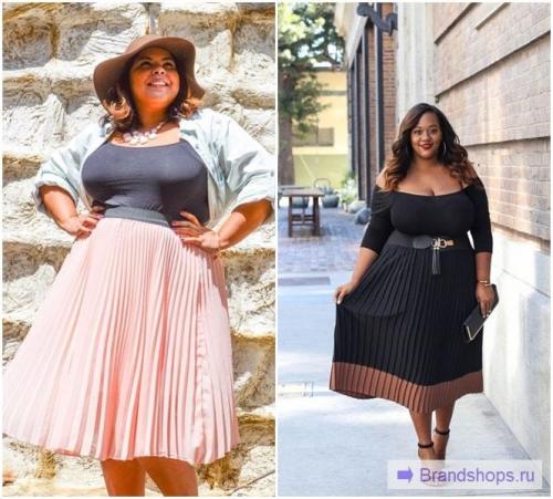 Образ черная юбка плиссе. С чем носить юбку-плиссе? Тренды 2020 года