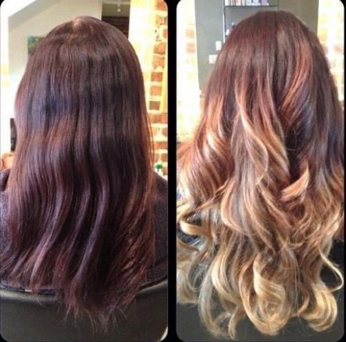 Прикорневое мелирование самой себе. ТОП 5 самых популярных техник мелирования волос в домашних условиях