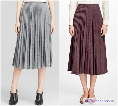 Образ черная юбка плиссе. С чем носить юбку-плиссе? Тренды 2020 года