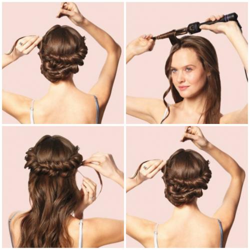 Причёски которые можно сделать самой себе. Прически самой себе —, как сделать самые модные и красивые прически своими руками (100 фото)