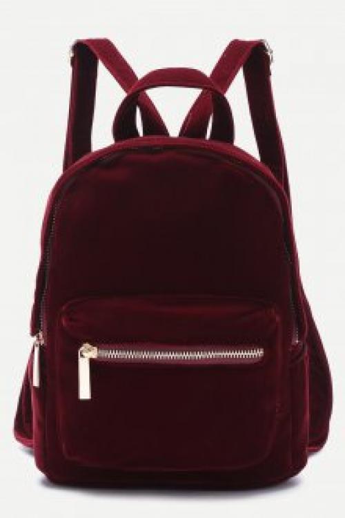 С чем носить маленький рюкзак золотого цвета. Красный рюкзак: яркий и харизматичный аксессуар в современном гардеробе