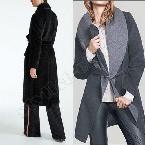 С какими ботинками носить пальто халат. Как носить пальто-халат: лучшие сочетания с одеждой, обувью, аксессуарами