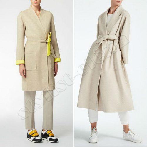 С какими ботинками носить пальто халат. Как носить пальто-халат: лучшие сочетания с одеждой, обувью, аксессуарами