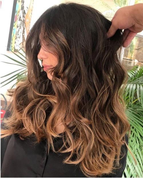 Какой цвет волос в моде осенью 2019 года. Модные техники окрашивания волос на осень 2020 01