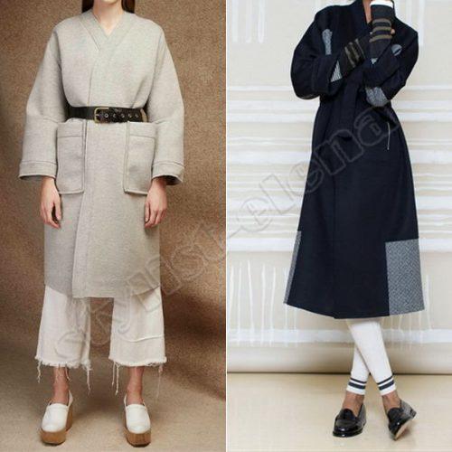 С какими ботинками носить пальто халат. Как носить пальто-халат: лучшие сочетания с одеждой, обувью, аксессуарами