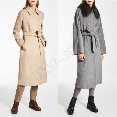 С какими ботинками носить пальто халат. Как носить пальто-халат: лучшие сочетания с одеждой, обувью, аксессуарами