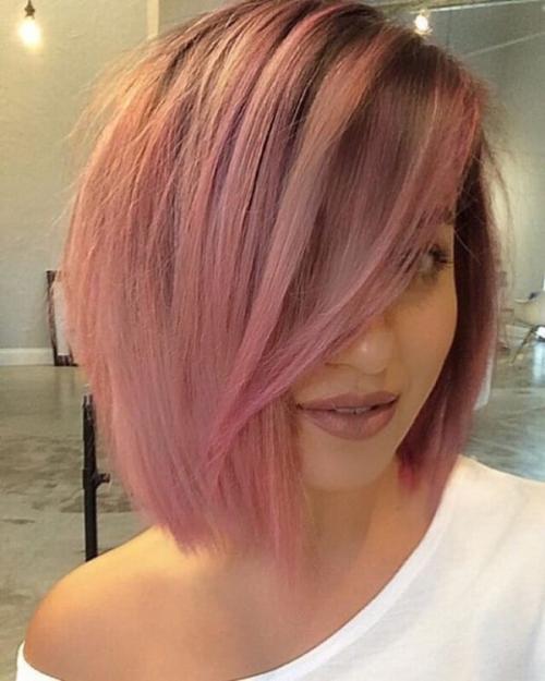 Какой цвет волос в моде осенью 2019 года на короткие. Актуальные цвета