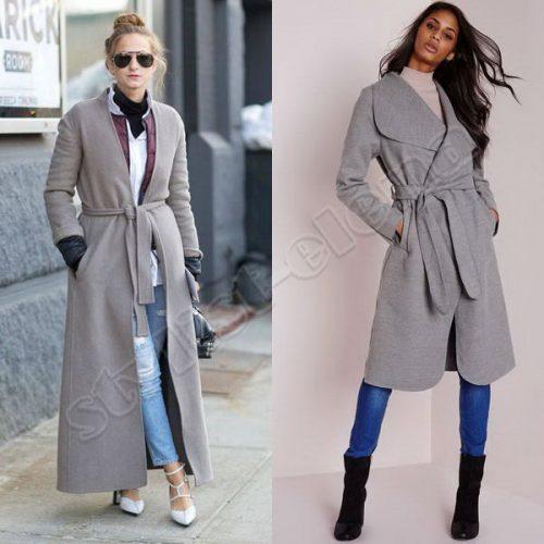 С какими ботинками носить пальто халат. Как носить пальто-халат: лучшие сочетания с одеждой, обувью, аксессуарами