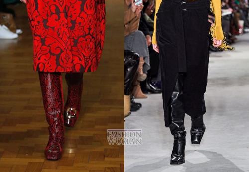 Сапоги чулки тренд 2019. Обувь с квадратным носом - снова в моде