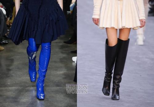 Сапоги чулки тренд 2019. Обувь с квадратным носом - снова в моде