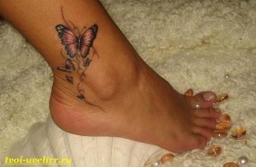 Тату на ноге на щиколотке рыбы. Тату на щиколотке. Значение тату на щиколотке. Эскизы и фото тату на щиколотке 01 Тату на ноге на щиколотке рыбы. Тату на щиколотке. Значение тату на щиколотке. Эскизы и фото тату на щиколотке 01