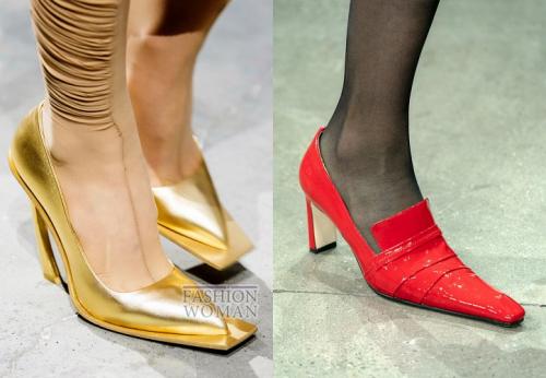 Сапоги чулки тренд 2019. Обувь с квадратным носом - снова в моде