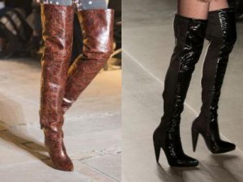 Высокие сапоги осень 2019. Модные женские ботфорты осень-зима 2019-2020