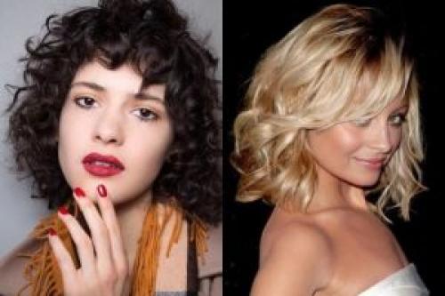 Модные стрижки для кудрявых волос 2019. Модные прически средних кудрявых волос 2019