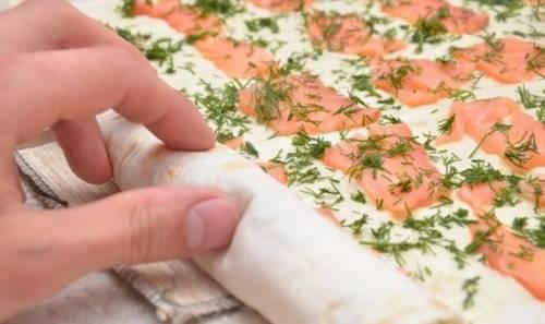 Начинки для лавашей тонких. Рулетики из лаваша с разными начинками. 5 самых простых и вкусных рецептов