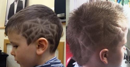 Как научиться делать рисунки на голове машинкой. Виды рисунков на голове