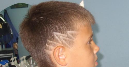 Как научиться делать рисунки на голове машинкой. Виды рисунков на голове