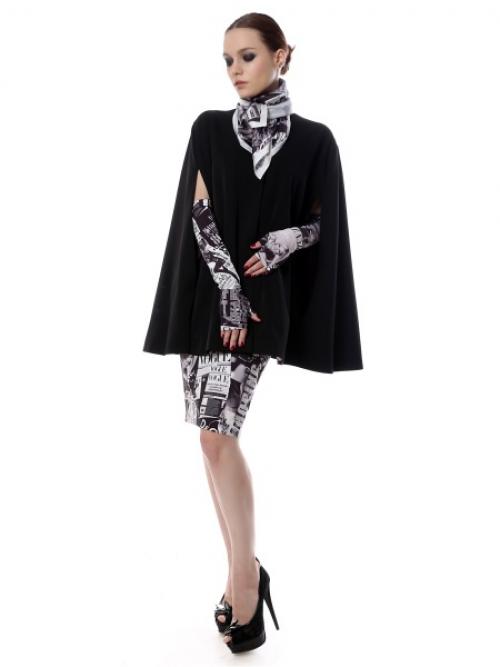 С чем носить пальто с рукавом .  Как носить пальто с рукавом 3/4 20