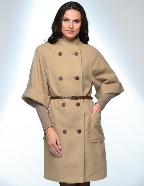 С чем носить пальто с рукавом .  Как носить пальто с рукавом 3/4