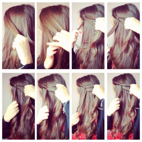 Стрижка водопад на длинные волосы. Прическа водопад — схемы плетения, особенности оформления и ухода + фото