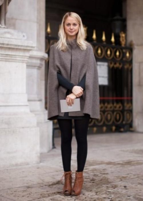 С чем носить пальто с рукавом .  Как носить пальто с рукавом 3/4 19