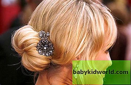 Как заколоть красиво короткие волосы. Как сделать пучок на коротких волосах 01