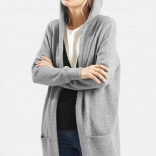 Лук с серым кардиганом. Варианты сочетания разных вариантов моделей