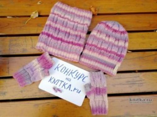 Хомут на шею детский. Шарф – хомут спицами, модели с нашего сайта