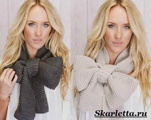 Как завязать шарф на шее. Способы завязать шарф, схемы и фото