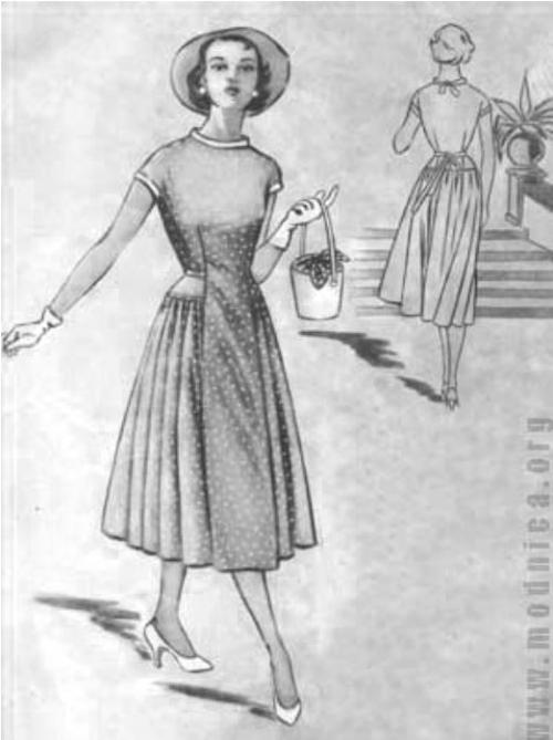 Платья 40-х годов выкройки. Выкройки платьев 50 х годов: нестареющее ретро