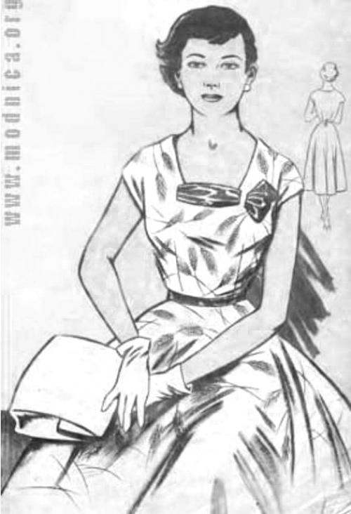 Платья 40-х годов выкройки. Выкройки платьев 50 х годов: нестареющее ретро