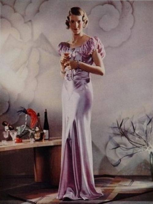 Платья 40 годов. Платье 40-х годов для выступления 22