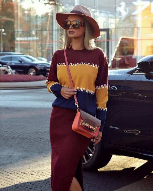 Модный лук осень-зима 2019 2019. Модные стили в луках осень-зима 2019-2020 12