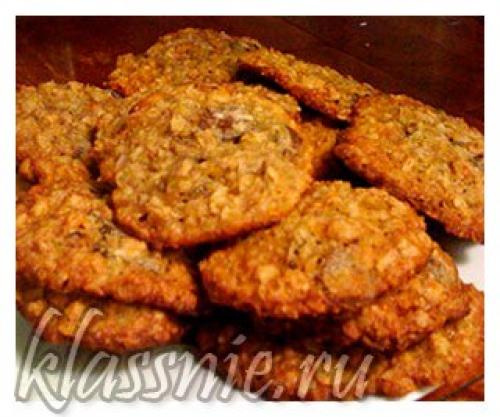 Овсяно-банановое печенье диетическое рецепт. Печенье из овсяных хлопьев и банана